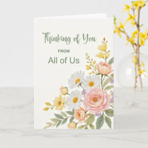 Wir denken an Sie - Ihr Business Support Team Karte