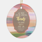 Wir denken, dass Sie fantastisch sind Keramik Ornament (Links)