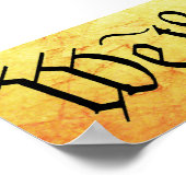 Wir, der Autoaufkleber der Menschen Poster (Ecke)