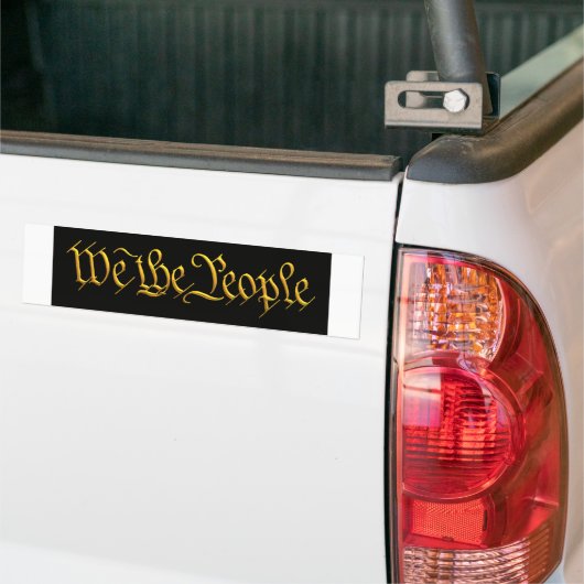 Wir der Leute-Autoaufkleber Autoaufkleber (Auf Lkw)