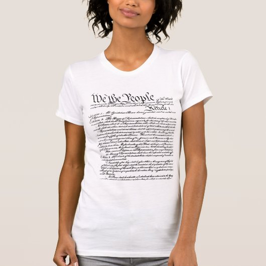 Wir der Leute-Konstitutions-T - Shirt (hergestellt (Vorderseite)