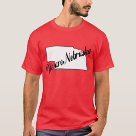 Wir der Männer sind Stolz-T-Shirt Nebraska Husker T-Shirt