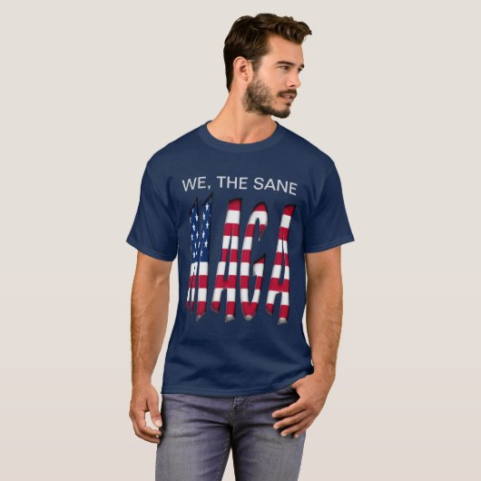 Wir, der Sane, machen Amerika wieder zum großen, l T-Shirt (Vorne ganz)