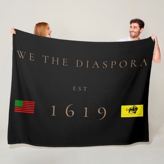 Wir Diaspora Fleecedecke (Beispiel)
