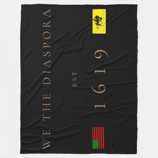 Wir Diaspora Fleecedecke (Vorderseite)