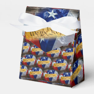 Wir, die amerikanische Flagge Geschenkschachtel