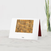 Wir, die amerikanische Verfassung Dankeskarte (Rückseite)