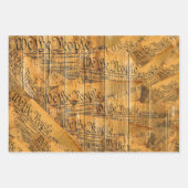 Wir, die amerikanische Verfassung Geschenkpapier Set (Vorderseite 2)