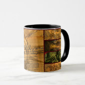 Wir, die amerikanische Verfassung Tasse (VorderseiteRechts)