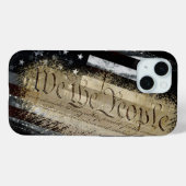 Wir, die industrielle Flagge der USA Case-Mate iPhone Hülle (Rückseite (Horizontal))