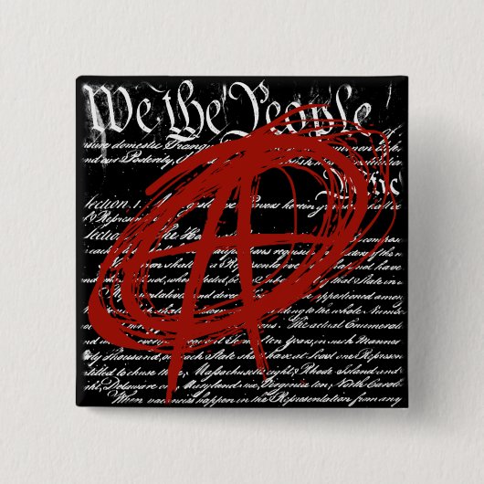 Wir die Leute: Anarchie Button (Vorderseite)