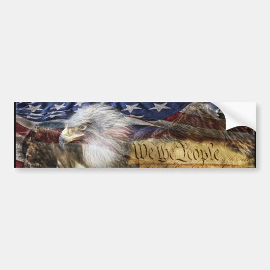 Wir die Leute Autoaufkleber (Vorne)