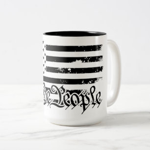 Wir, die Leute, die Kaffee-Tasse Zweifarbige Tasse