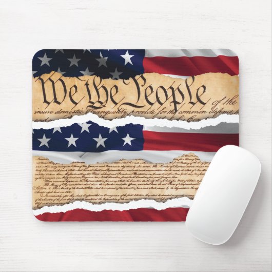 Wir, die Leute, die Patrioten Mousepad (Mit Mouse)
