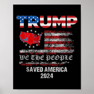 Wir, die Leute, die Trump Amerika 47 Präsident Ina Poster