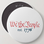 Wir die Leute est. 1776 Button (Vorne & Hinten)