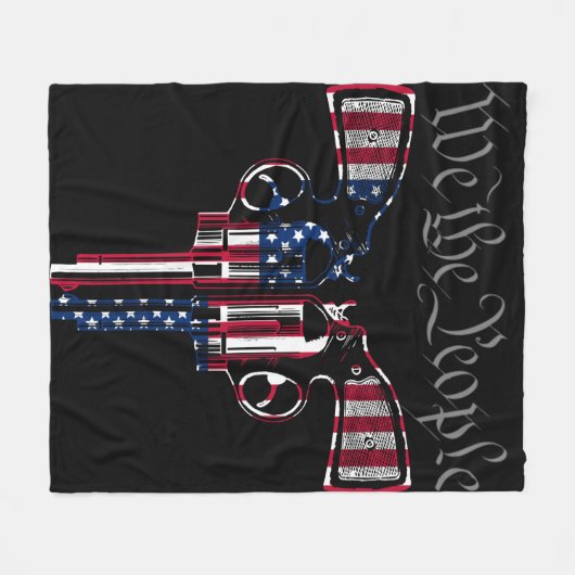 Wir die Leute-Fleece-Decke Fleecedecke (Vorderseite (Horizontal))