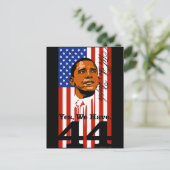 Wir, die Leute haben gesprochen. Ja, haben wir. Postkarte (Stehend Vorderseite)