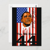 Wir, die Leute haben gesprochen. Ja, haben wir. Postkarte (Vorne/Hinten)