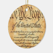 Wir die Leute Keramik Ornament (Links)