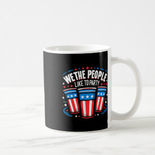 Wir, die Leute mögen Party Beer Pong Funny 4. Kaffeetasse