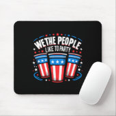 Wir, die Leute mögen Party Beer Pong Funny 4. Mousepad (Mit Mouse)