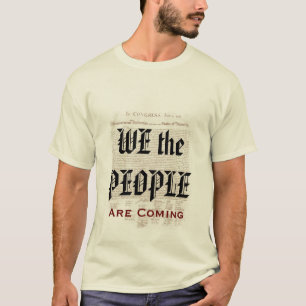 Wir die Leute sind kommende politische Wahl T-Shirt