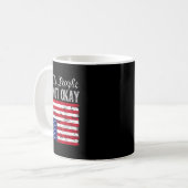 Wir, die Leute sind nicht in Ordnung Gedreht ameri Kaffeetasse (Vorderseite Links)
