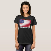 Wir, die Leute sind verärgert T-Shirt (Vorne ganz)