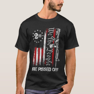 Wir, die Leute sind von der amerikanischen Flagge  T-Shirt