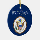Wir die Leute-Verzierung Keramikornament (Rechts)