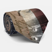 WIR DIE LEUTE-VINTAGE INDUSTRIELLE AMERIKANISCHE KRAWATTE (Gerollt)