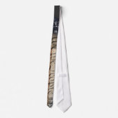 WIR DIE LEUTE-VINTAGE INDUSTRIELLE AMERIKANISCHE KRAWATTE (Rückseite)