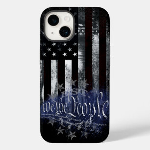 WIR DIE MENSCHEN 13 Sterne Industrielle amerikanis Case-Mate iPhone 14 Hülle