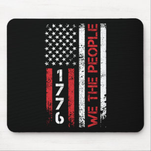 Wir, die Menschen 1776 Unabhängigkeitstag uns Patr Mousepad