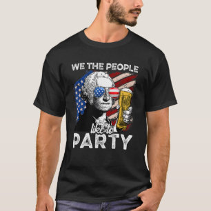 Wir, die Menschen 4. Juli George Washington Men Wo T-Shirt
