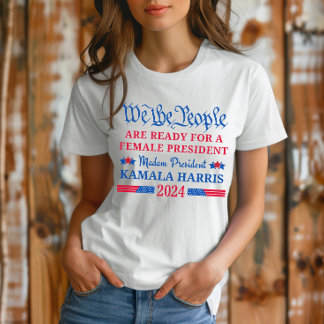 Wir, die Menschen bereit für Kamala Harris POTUS 2 T-Shirt