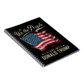 Wir, die Menschen, die ich mit Donald Trump stehe, Notizblock (Rechte Seite)