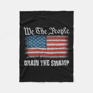Wir, die Menschen, die Trump den Sumpf USA entzieh Fleecedecke