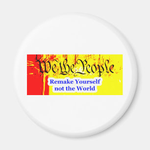 Wir, die Menschen erinnern sich an das MUSEUM Zazz Magnet