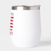 Wir die Menschen Funny Distressed USA Flag 4. Juli (Links)
