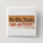 Wir, die Menschen, haben genug Button (Vorderseite)