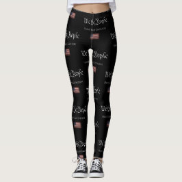 WIR, DIE MENSCHEN HABEN GENUG Leggings