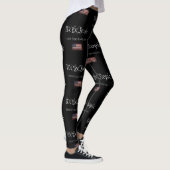 WIR, DIE MENSCHEN HABEN GENUG Leggings (Rechts)