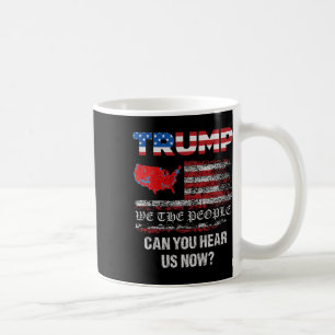 Wir, die Menschen haben Karte der Wahlen 2024 gesp Kaffeetasse
