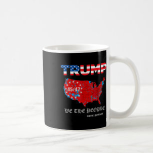 Wir, die Menschen haben Karte der Wahlen 2024 gesp Kaffeetasse