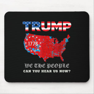 Wir, die Menschen haben Karte der Wahlen 2024 gesp Mousepad