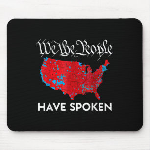 Wir, die Menschen haben Trump 2024 Wahlplan gespro Mousepad