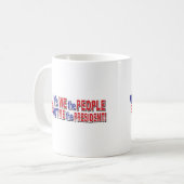 Wir, die Menschen Kaffeetasse (Vorderseite Links)