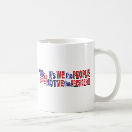 Wir, die Menschen Kaffeetasse (Rechts)